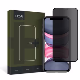 PRIVĀTUMA STIKLS HOFI ANTI SPY GLASS PRO+ IPHONE 11 / XR PRIVĀTUMA