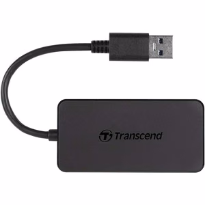 Transcend TS-HUB2K USB 3.1 Gen 1 centrmezgls ar 4 USB-A pieslēgvietām