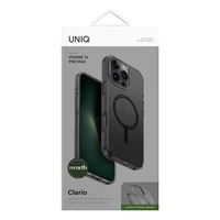 Uniq Clario viedtālruņa apvalks iPhone 16 Pro Max 6.9" Magclick uzlāde pelēks