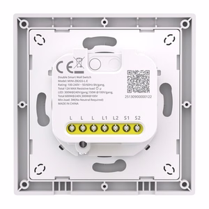 SONOFF MINI-ZB2GS-L-E Double Smart Wall Switch, Zigbee