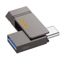 HOCO USB zibatmiņa USB A + USB C + Type C UD14 128GB USB3.2
