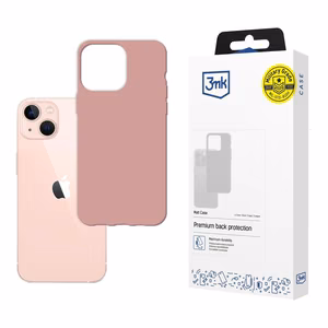 Viedtālruņa apvalks iPhone 14 Plus no 3mk Matt Case sērijas - rozā