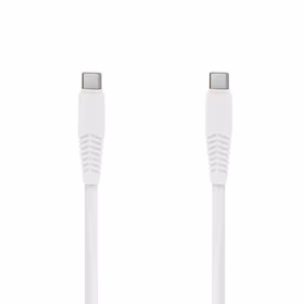 Sētas kabelis USB-C - USB-C 1,5 m 20W KNC-C-1.52000 balts