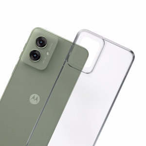 3mk caurspīdīgs viedtālruņa apvalks Motorola Moto G55 5G - caurspīdīgs