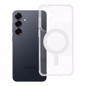Viedtālruņa apvalks MAG COVER caurspīdīgs, saderīgs ar MagSafe SAMSUNG S25 Plus