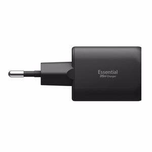 Spigen Essential EE352EU USB-C / USB-A 35W sienas ladetajs - Melns