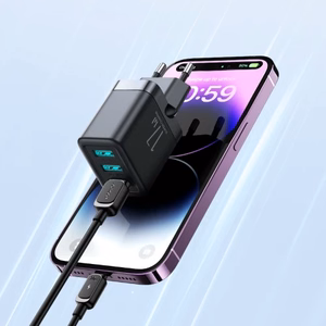 Lādētājs Joyroom JR-TCN02 melns 17W (3xUSB)