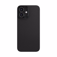 Benks Magnētiskais Armor Air Kevlar viedtālruņa apvalks iPhone 16 Plus - PC rāmis 600D - melns (m)
