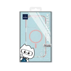 WIWU Hybrid Ultra korpuss iPhone 16 6,1" rozā HCC-203