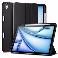 ESR Rebound zīmuļa viedtālruņa apvalks iPad Air 10.9'' 4/5 2020-2022 / 11.6'' 2024 - melns