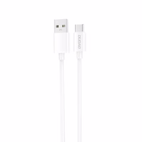 Dudao L4ST USB-A / USB-C kabelis 2A 1m - balts