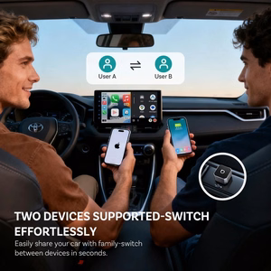 Wireless CarPlay/Android Auto adapter Ottocast Mini Cube black