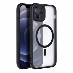 Чехол для iPhone 12 Full Matte Mag Cover совместимый с MagSafe чёрный
