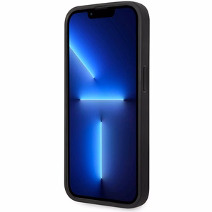 Viedtālruņa apvalks BMW BMHMP14L22RFGR iPhone 14 Pro 6.1" bordo/bordo ādas dimanta raksts MagSafe