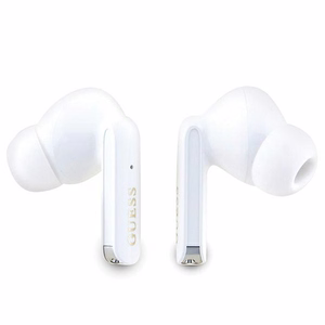 Guess Glitter Gradient TWS Bluetooth austiņas ar ENC uzlādes staciju - violeta