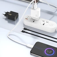 Dudao A27 25W GaN USB-C sienas lādētājs - balts