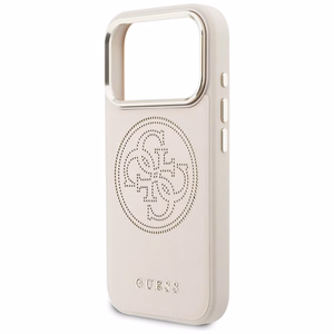 Guess Perforated 4G MagSafe Maciņš for iPhone 17 Pro - rozā
