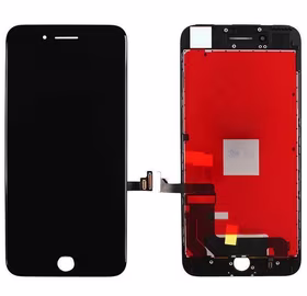 LCD screen priekš iPhone 7 Plus ar touch screen Melns Premium