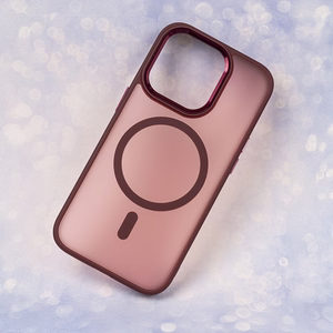 Frozen Mag maciņš for iPhone 17 Pro 6,3" sarkans open ring