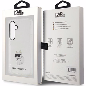 Karl Lagerfeld IML Choupette apvalks Samsung Galaxy S24 - skaidrs