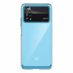 Outer Space Case viedtālruņa apvalks Xiaomi Poco X4 Pro 5G ar elastīgu rāmi zils