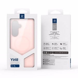 Futrālis Dux Ducis Yind MagSafe Samsung S942 S26 rozā krāsā