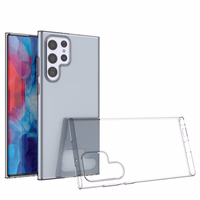 Īpaši caurspīdīgs gēla apvalks 0,5mm Samsung Galaxy S22 Ultra caurspīdīgs