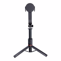 Selfie statīvs (m) ar bezvadu tālvadību tripodu saderīgs ar MagSafe SSTR-C09 - melns