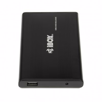 iBox HD-01 HDD enclosure melns 2.5"