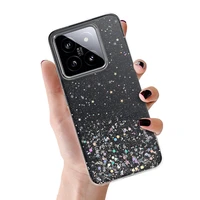 Brilliant caurspīdīgs viedtālruņa apvalks Xiaomi 14 caurspīdīgs