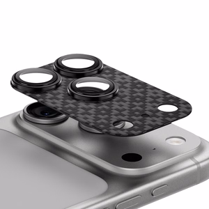 Benks Tempered glass Armor Warrior Lens (BF70) for Iphone 17 Pro Max ArmorGrid black (camera island)