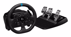 Logitech G G923 Гоночный руль с педалями для PS5, PS4 и ПК