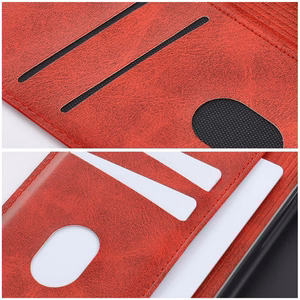 Flip case for Oppo Reno 15 Pro 5G Cubic Book red