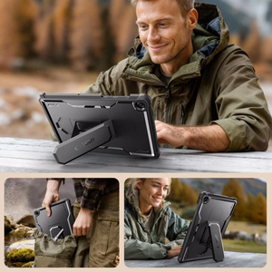 Tech-Protect Kevlar Pro futrālis Samsung Galaxy Tab A9+ / A11+ - Melns