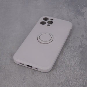 Finger Grip viedtālruņa apvalks Samsung Galaxy S23 gaiši pelēks