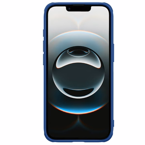 Nillkin Super Frosted Shield Pro viedtālruņa apvalks iPhone 16e - zils