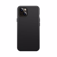 XQISIT NP SILIKONA MACIŅŠ ANTI BAC MAGSAFE FOR IPHONE 14 PLUS MELNS