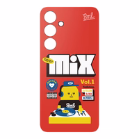 Viedtālruņa apvalks Flipsuit EF-MS721CREGWW Samsung Galaxy S 24 FE - sarkans