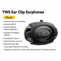 Bluetooth brīvroku ierīce Essager "E88" melna (Bluetooth 5.3)