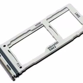 SIM card holder Samsung M526 M52 5G Balts original (service pack)