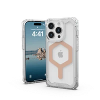 UAG Plyo Magnētiskais viedtālruņa apvalks iPhone 15 Pro - caurspīdīgs un pērļu