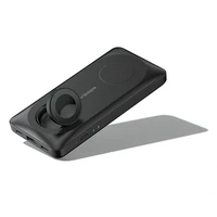 VEGER Portatīvais lādētājs 10000 mAh ar bezvadu uzlādi saderīgs ar MagSafe PD QC3.0 3A 22,5W MagMulti (W1156) melns