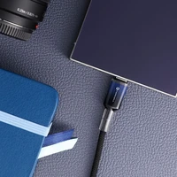 FORCELL F-ENERGY C357 kabelis Type C uz Type C QC4.0 PD 5A 100W Gradients 1 m melns