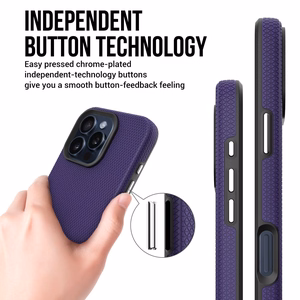 Perfectionists Trīsstūra Mag futrālis iPhone 12 Pro Max violets