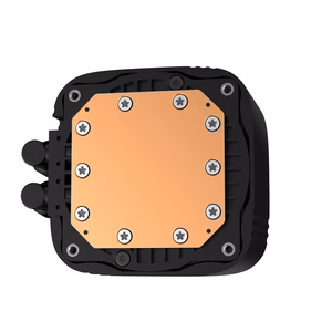 DeepCool LS720S Zero Dark procesora visintegrētais šķidruma dzesētājs 12 cm melns 1 gab.