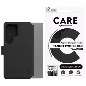 CARE by PanzerGlass Feature Tango 2in1 Wallet macins Samsung Galaxy S25 Ultra - melns