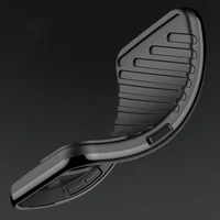 Thunder viedtālruņa apvalks Samsung Galaxy S24 FE silikona bruņu vāks - melns