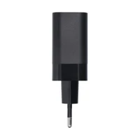 BLUE STAR ceļojumu lādētājs Type C + kabelis Type C uz Type C PD QC4.0 3A 45W TFB-TC-45WPD melns