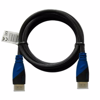 Savio CL-48 HDMI cable 2 m HDMI Type A (Standard) melns,zils