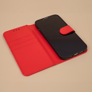 Viedais Classic maciņš for Samsung Galaxy A17 4G / A17 5G sarkans